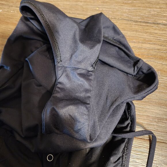 Melissa Odabash Calabasas Ribbed One-Piece Swimsuit Black Size 2 - Picture 9 of 9